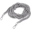 Řetízek na kabelky s karabinou délka 110; 120 cm (Balení 1 ks, Varianta 1 (120 cm) nikl)