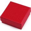 Krabička na šperky 8x8 cm (Balení 1 ks, Varianta 1 (7x7cm) pudrová perleť)