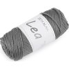 Pletací a háčkovací příze macrame Lea Ø3 mm 90 g (Balení 1 ks, Varianta 1 bílá)