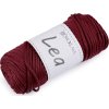 Pletací a háčkovací příze macrame Lea Ø3 mm 90 g (Balení 1 ks, Varianta 1 bílá)