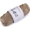 Pletací a háčkovací příze macrame Lea Ø3 mm 90 g (Balení 1 ks, Varianta 1 bílá)