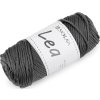 Pletací a háčkovací příze macrame Lea Ø3 mm 90 g (Balení 1 ks, Varianta 1 bílá)