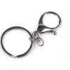 Karabina s kroužkem na klíče (Balení 1 ks, Varianta 2 černý lak)
