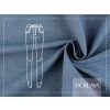 Riflovina / jeans (Balení 1 m, Varianta 2 modrá jemná)