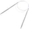 Kruhové jehlice č. 4,5; 5; 6; 7 (Balení 1 ks, Varianta 4,5 mm stříbrná)