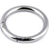 Karabina kulatá na kabelky / kroužek na klíče Ø32 mm (Varianta 1 nikl, Balení 1 ks)