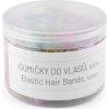 Malé gumičky do vlasů / na balení v dóze (Varianta 1 bílá, Balení 1 krab.)