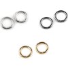 Kroužek Ø12 mm (Balení 20 ks, Varianta 2 nikl)