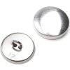 Knoflík na potahování celokovový velikost 32" (Varianta nikl, Balení 100 sada)