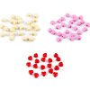 Plastové korálky srdce 8 mm (Balení 5 g, Varianta 1 béžová nejsv.)