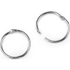 Rozpojovací / knihařský kroužek (Balení 10 ks, Varianta 1 (Ø35 mm) nikl)