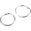 Rozpojovací / knihařský kroužek (Balení 10 ks, Varianta 1 (Ø35 mm) nikl)