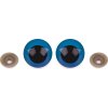 Oči velké s pojistkou Ø30 mm (Varianta 1 modrá, Balení 4 sada)