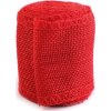 Stuha imitace juty šíře 50 mm (Balení 1 ks, Varianta 4 (210) červená tmavá)
