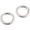 Spona / oděvní kroužek Ø28 mm plochý (Varianta 1 nikl, Balení 2 ks)