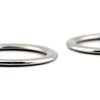 Spona / oděvní kroužek Ø28 mm plochý (Varianta 1 nikl, Balení 2 ks)