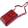 Peněženka s kapsou na mobil přes rameno crossbody 11x18 cm (Balení 1 ks, Varianta 1 červená)
