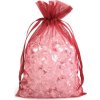 Dárkový pytlík 17x23 cm organza (Varianta 1 bílá, Balení 10 ks)