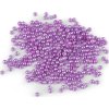 Plastové voskové korálky / perly Glance Ø3 mm (Balení 10 g, Varianta 33 bílá)