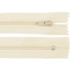 Spirálový zip No 3 délka 12 cm autolock (Balení 1 ks, Varianta 103 krémová nejsvět.)