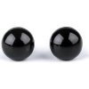 Oči s pojistkou Ø12 mm (Varianta černá, Balení 10 sada)