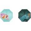 Dětský deštník jednorožec, dinosaurus (Balení 1 ks, Varianta 1 fialová křídová jednorožec)