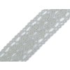 Bavlněná krajka / vsadka paličkovaná šíře 40 mm (Varianta 1 bílá, Balení 22.5 m)