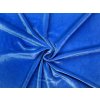 Elastický samet (Balení 1 m, Varianta 2 (3) modrá berlínská)