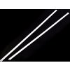 Výztuž do korzetu kovová šíře 8 mm délka 30; 35; 40 cm (Balení 2 ks, Varianta 1 (30 cm) bílá)