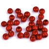 Dřevěné korálky Ø8-9 mm (Balení 20 g, Varianta 1 bordó sv.)