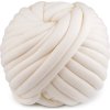 Příze Marshmallow silná Ø23 mm 750 g (Balení 1 m, Varianta 1 (901) bílá)