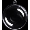 Plastová koule Ø7 cm dvoudílná (Varianta transparent, Balení 5 ks)