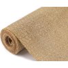 Přírodní juta s lurexem šíře 30 cm (Balení 5 m, Varianta režná přírodní zlatá)