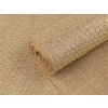 Přírodní juta s lurexem šíře 30 cm (Balení 5 m, Varianta režná přírodní zlatá)