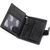 Pánská peněženka kožená pro myslivce, rybáře, motorkáře 9,5x12 cm (Balení 1 ks, Varianta 16 černá jelen)