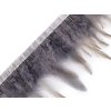 Prýmek - kohoutí peří 7-11 cm (Balení 1 m, Varianta 1 bílá)