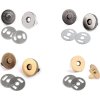 Magnetické zapínání Ø18 mm nikl (Varianta 1 nikl, Balení 5 sada)