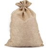 Dárkový pytlík mikulášský 19,5x27 cm imitace juty (Balení 1 ks, Varianta 1 přírodní)
