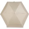 Skládací mini deštník s pevným pouzdrem (Balení 1 ks, Varianta 1 béžová nejsv.)