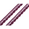 Bavlněná krajka paličkovaná šíře 18 mm (Balení 30 m, Varianta 6082 růžová)
