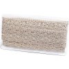 Vyšívaná krajka na monofilu šíře 40 mm (Balení 13.5 m, Varianta 1 Off White)