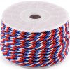 Notářská stáčená šňůra trikolora Ø4 mm (Balení 18 m, Varianta 3 (4 mm) viz foto)