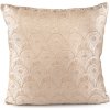 Povlak na polštář vyšívaný 45x45 cm (Balení 2 ks, Varianta 1 béžová světlá)