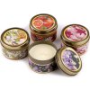 Vonná svíčka v plechovce 60 g (Balení 1 ks, Varianta 1 (jasmine) fuchsiová tm.)