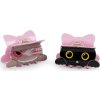 Skřipec do vlasů kočka (Balení 1 ks, Varianta 1 béžová tm.)