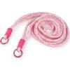 Univerzální šňůra / klíčenka s karabinami (Balení 1 ks, Varianta 1 růžová nejsv.)