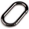 Karabina oválná průvlek 34 mm (Varianta 1 nikl, Balení 1 ks)