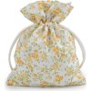 Dárkový pytlík květy 10x13 cm (Balení 10 ks, Varianta 1 žlutá)