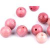 Rodonit, minerální korálky Ø6 mm (Balení 10 ks, Varianta růžová)