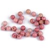 Rodonit, minerální korálky Ø6 mm (Balení 10 ks, Varianta růžová)